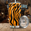 Skin Pattern Tiger Tumbler Stainless Steel - Gearcarcover - 1