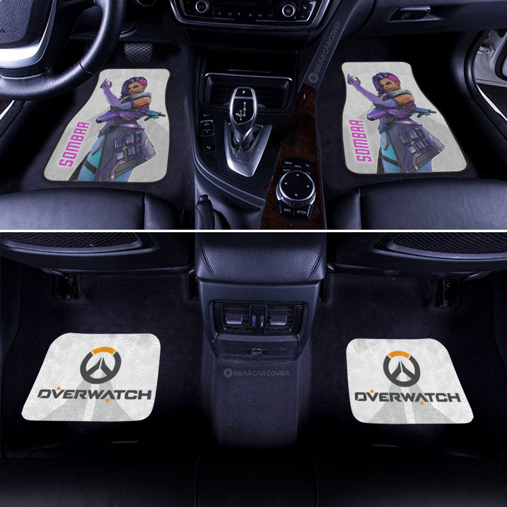 Sombra Car Floor Mats Custom Overwatch - Gearcarcover - 2