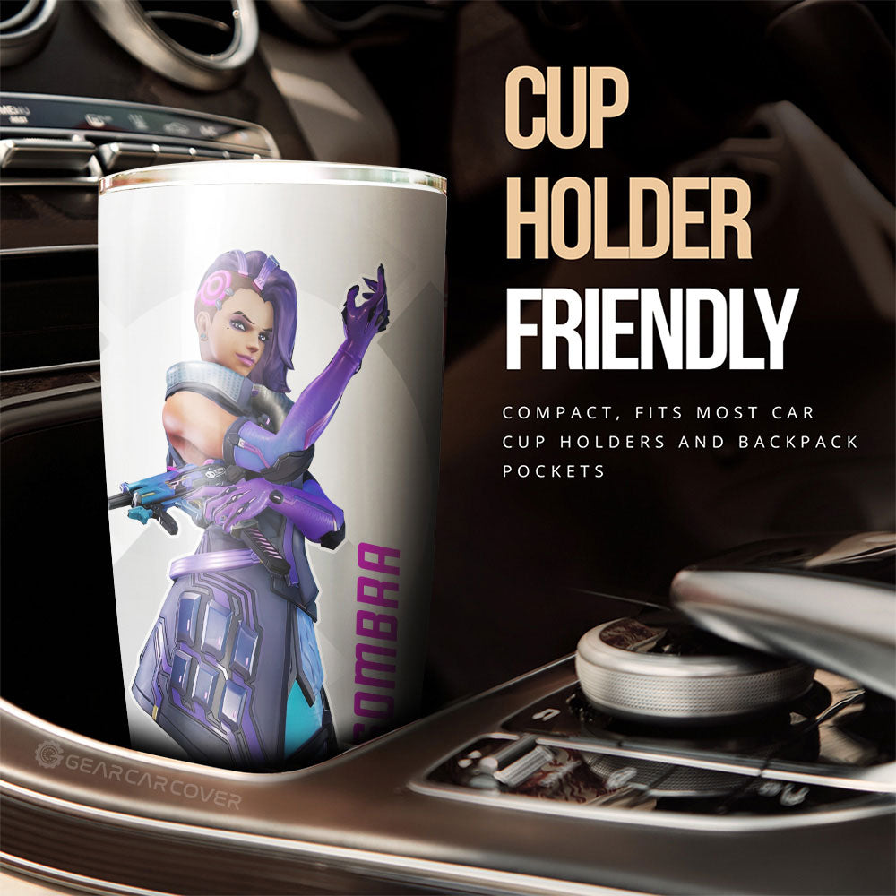 Sombra Tumbler Cup Custom Overwatch - Gearcarcover - 2