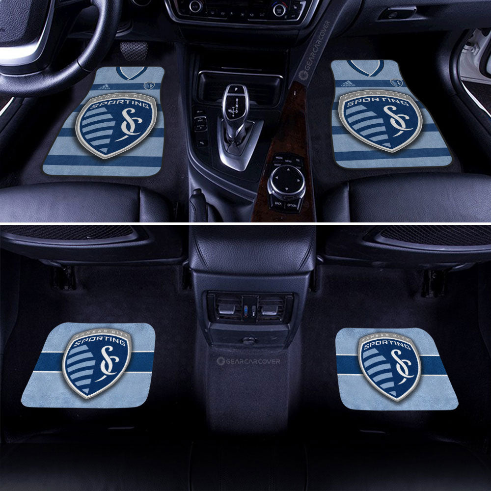Sporting Kansas City Car Floor Mats Custom Car Accessories For Fans - Gearcarcover - 2