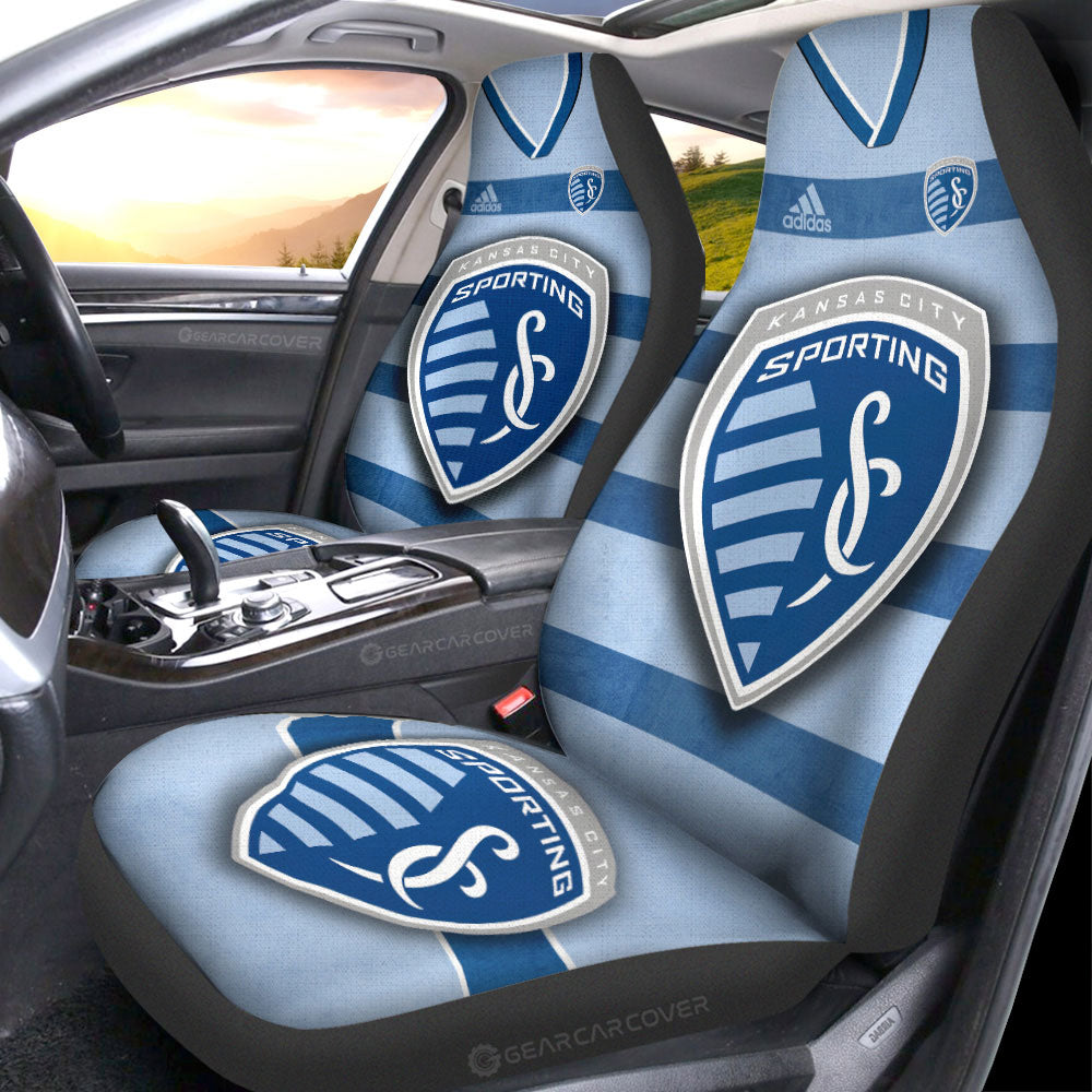 Sporting Kansas City Car Seat Covers Custom Car Accessories For Fans - Gearcarcover - 3