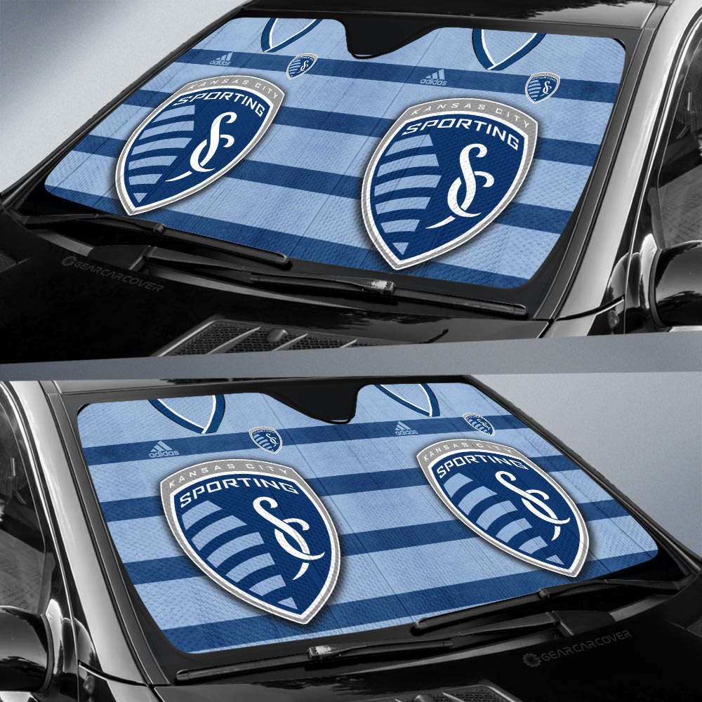 Sporting Kansas City Car Sunshade Custom Car Interior Accessories - Gearcarcover - 2