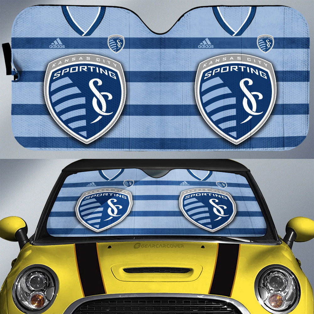 Sporting Kansas City Car Sunshade Custom Car Interior Accessories - Gearcarcover - 1