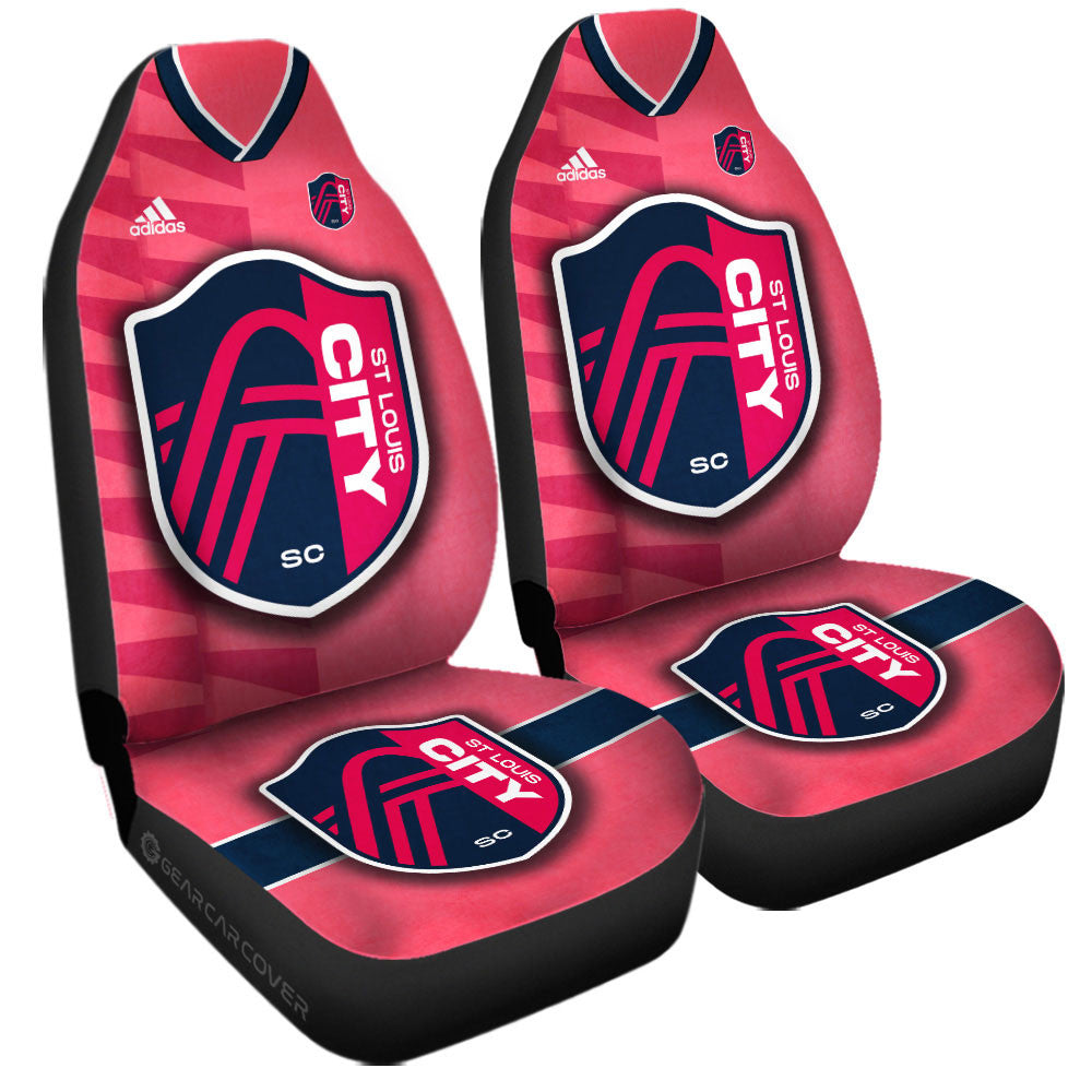St Louis City SC Car Seat Covers Custom Car Accessories For Fans - Gearcarcover - 2