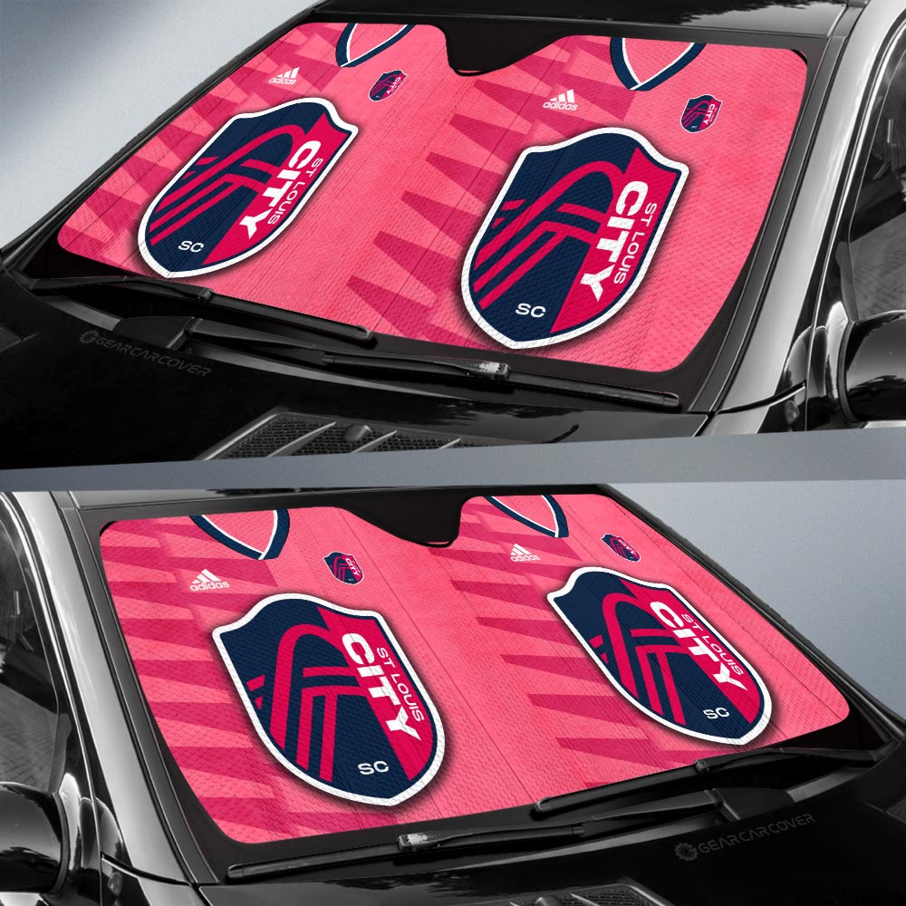 St Louis City SC Car Sunshade Custom Car Interior Accessories - Gearcarcover - 2