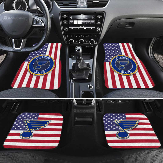 St. Louis Blues Car Floor Mats Custom Car Accessories - Gearcarcover - 2