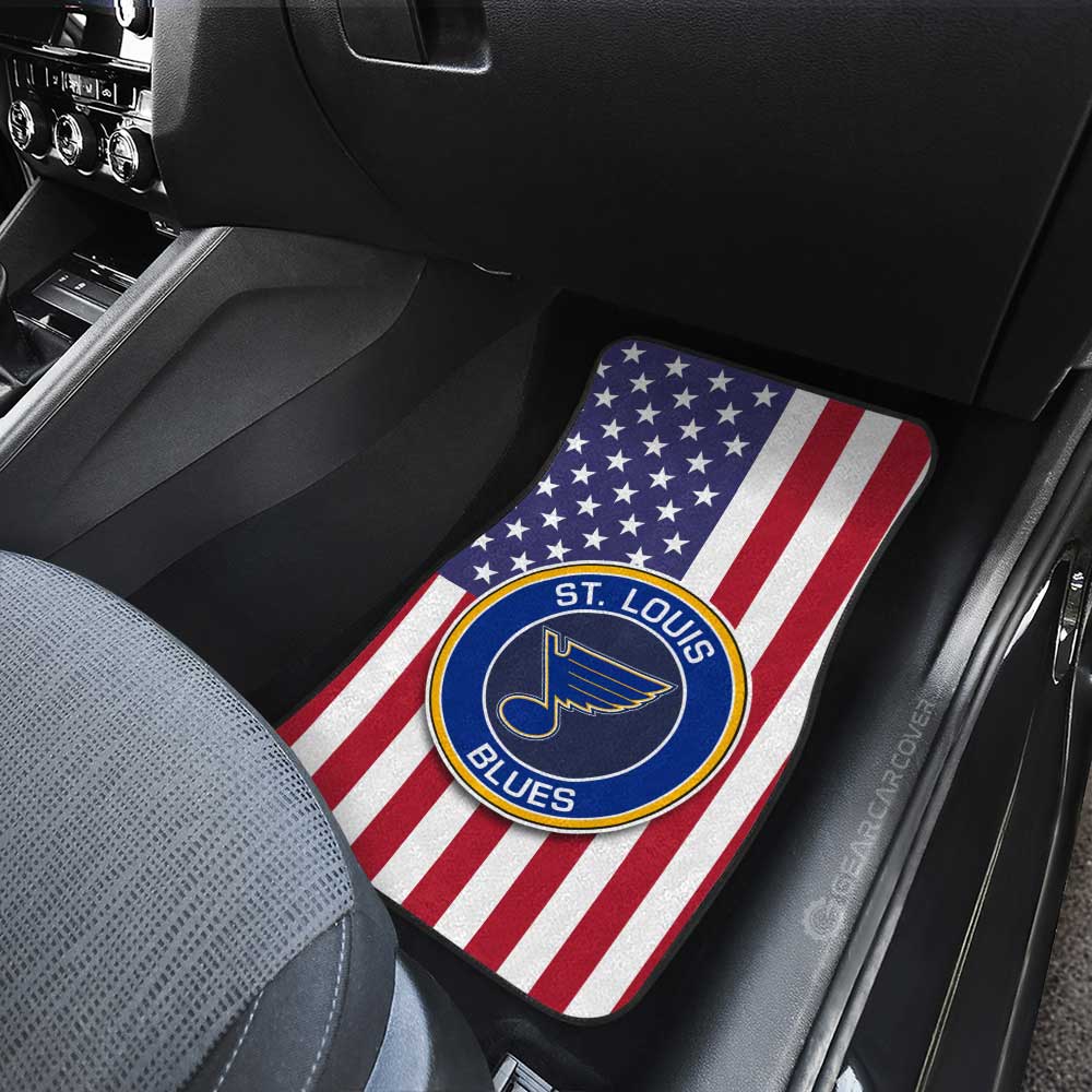 St. Louis Blues Car Floor Mats Custom Car Accessories - Gearcarcover - 3