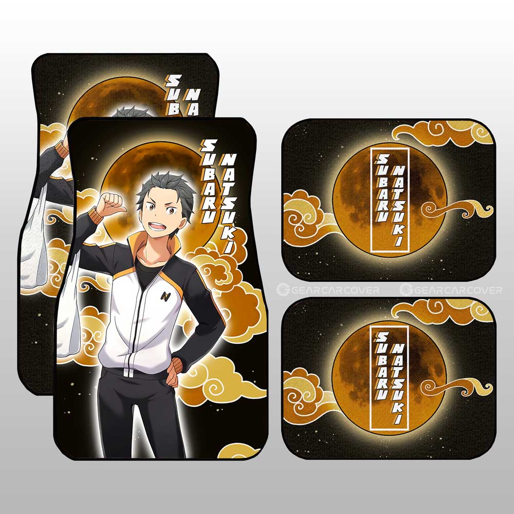 Subaru Natsuki Car Floor Mats Custom Re:Zero Anime Car Accessoriess - Gearcarcover - 1