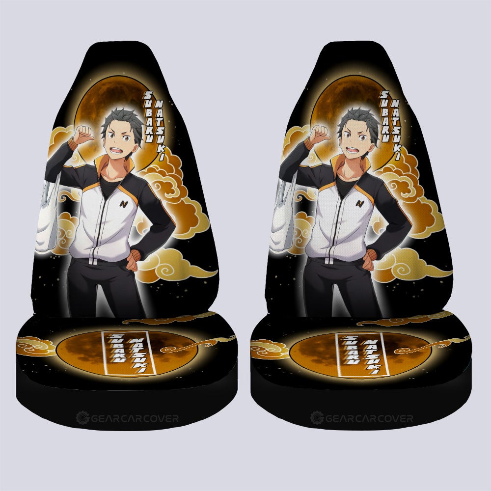 Subaru Natsuki Car Seat Covers Custom Re:Zero Anime Car Accessoriess - Gearcarcover - 4