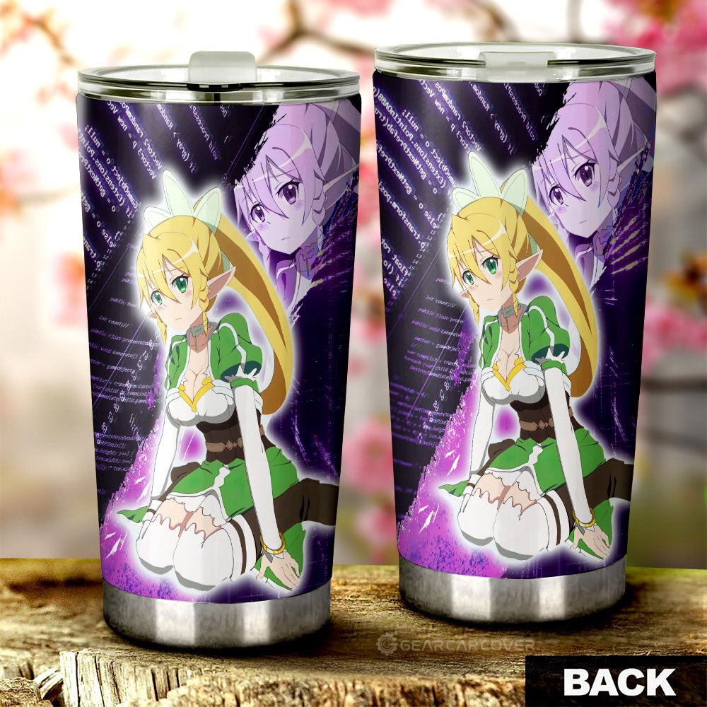 Suguha Kirigaya (Leafa) Tumbler Cup Custom Sword Art Online Anime - Gearcarcover - 3