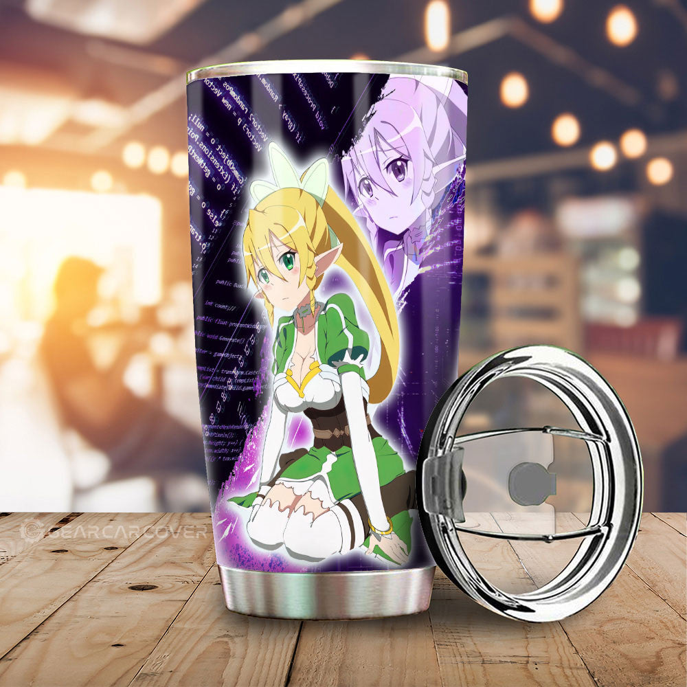 Suguha Kirigaya (Leafa) Tumbler Cup Custom Sword Art Online Anime - Gearcarcover - 1