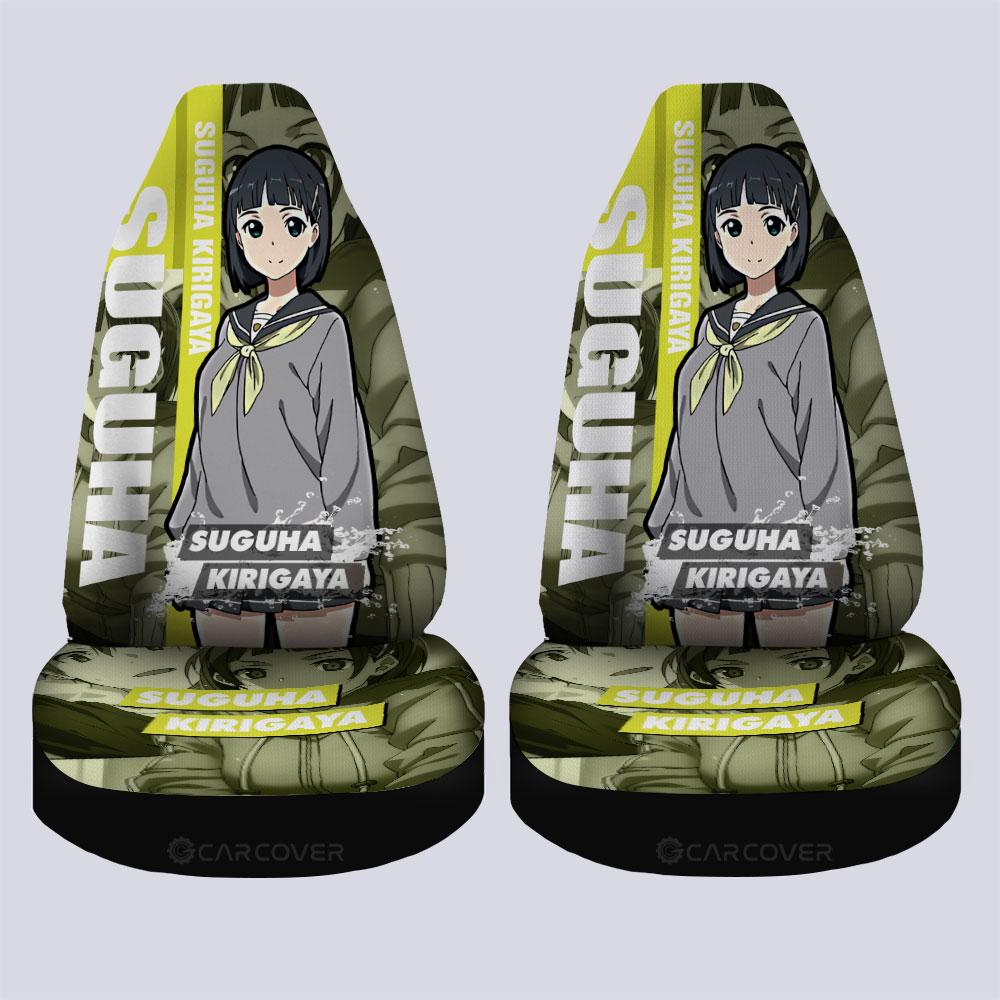 Suguha Kirigaya Sword Art Online Car Seat Covers Custom Anime Car Interior Accessories - Gearcarcover - 4