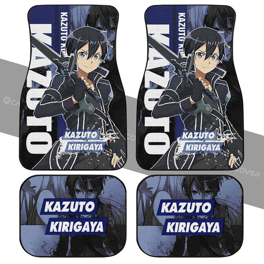 Sword Art Online Kazuto Kirigaya Car Floor Mats Custom Anime Car Interior Accessories - Gearcarcover - 2