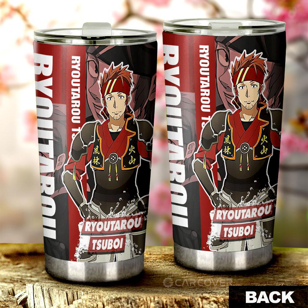Sword Art Online Tsuboi Ryoutarou Tumbler Cup Custom Anime Car Accessories - Gearcarcover - 3