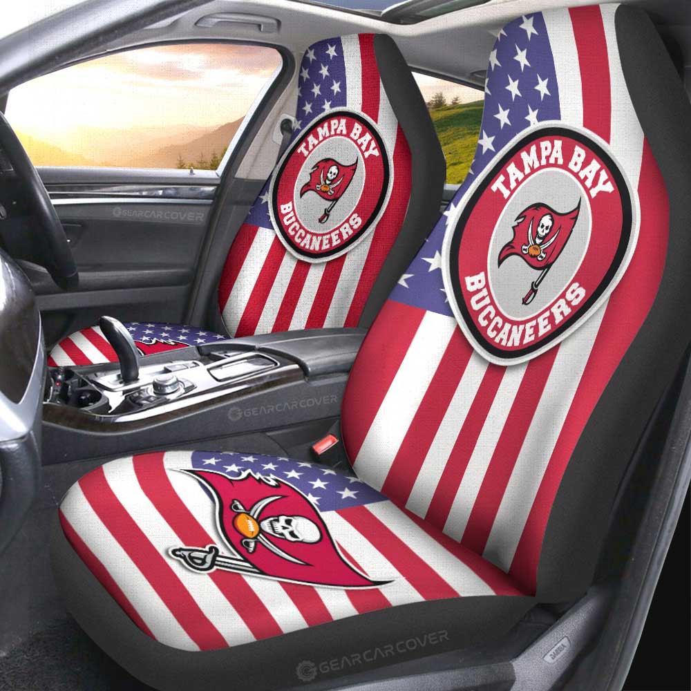 Tampa Bay Buccaneers Car Seat Covers Custom Car Decor Accessories - Gearcarcover - 2