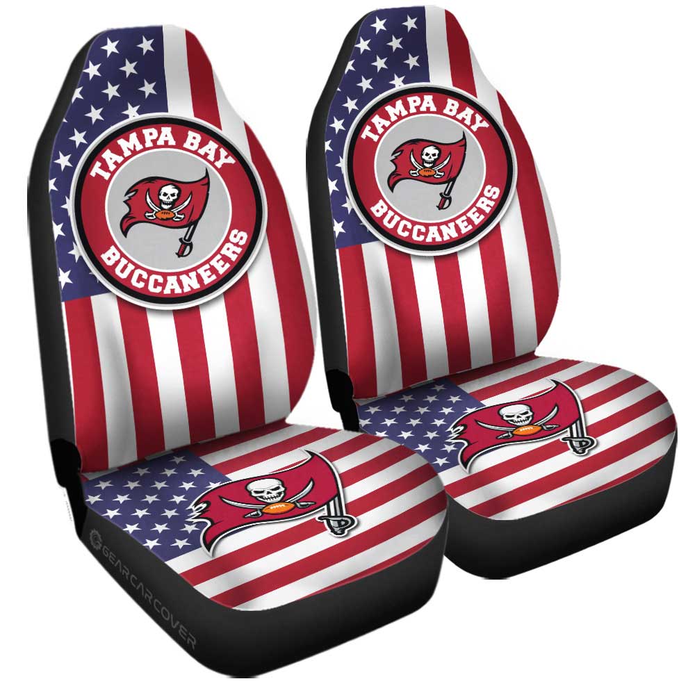 Tampa Bay Buccaneers Car Seat Covers Custom Car Decor Accessories - Gearcarcover - 3