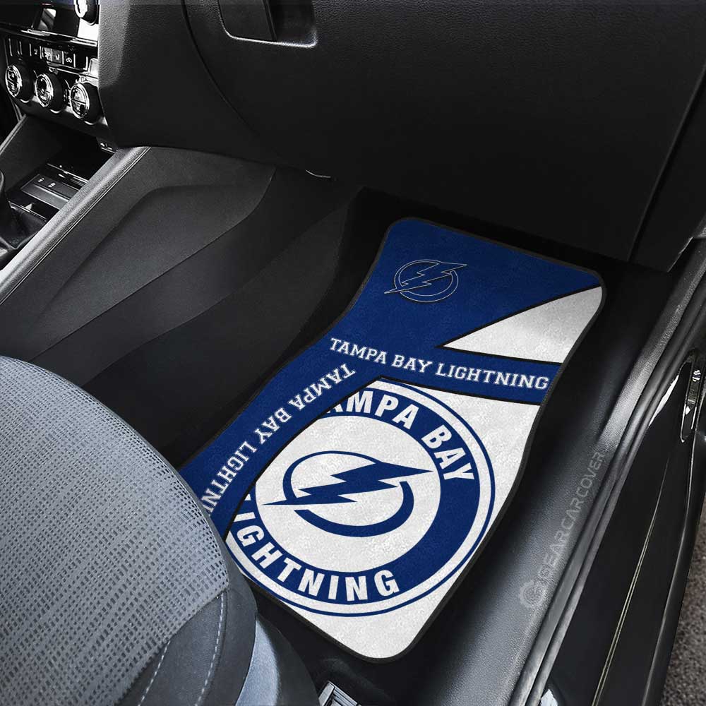 Tampa Bay Lightning Car Floor Mats Custom Car Accessories For Fans - Gearcarcover - 3