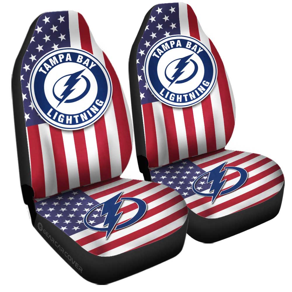 Tampa Bay Lightning Car Seat Covers Custom Car Accessories - Gearcarcover - 3