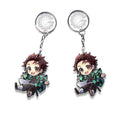 Tanjiro Kamado Keychain Custom Demon Slayer Anime Car Accessories - Gearcarcover - 3