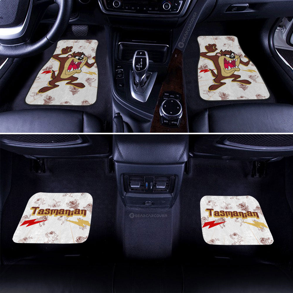 Tasmanian Car Floor Mats Custom Cartoon Car Accessories - Gearcarcover - 2