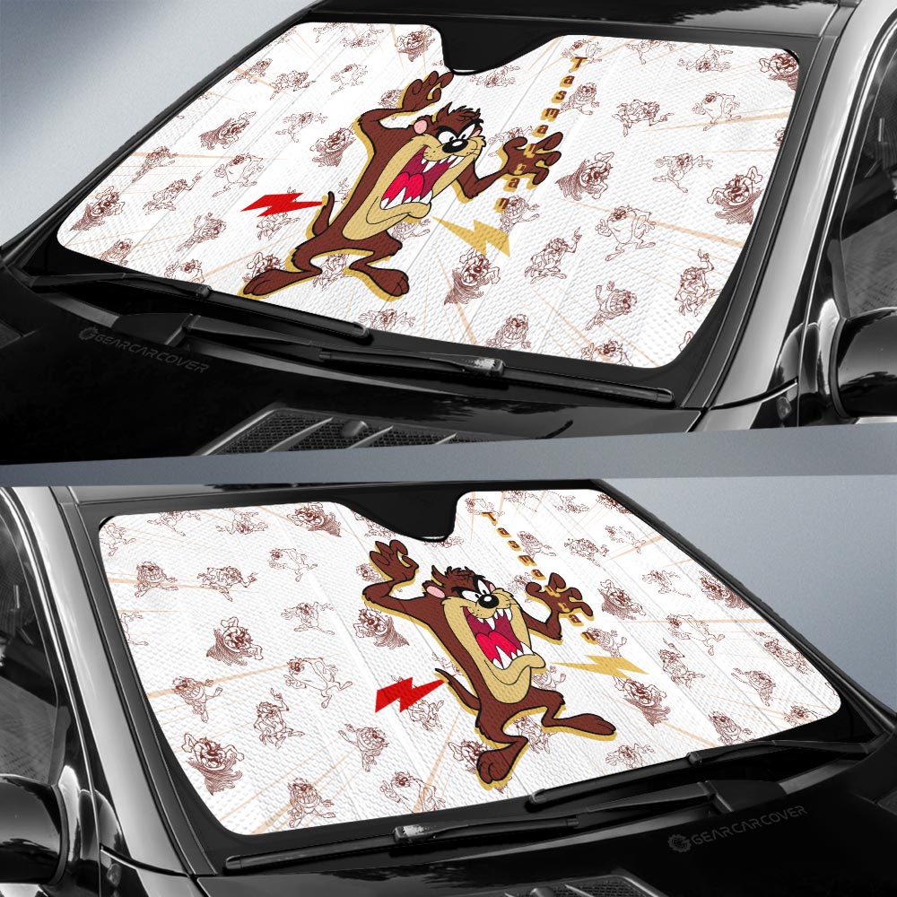 Tasmanian Car Sunshade Custom Cartoon Car Accessories - Gearcarcover - 2