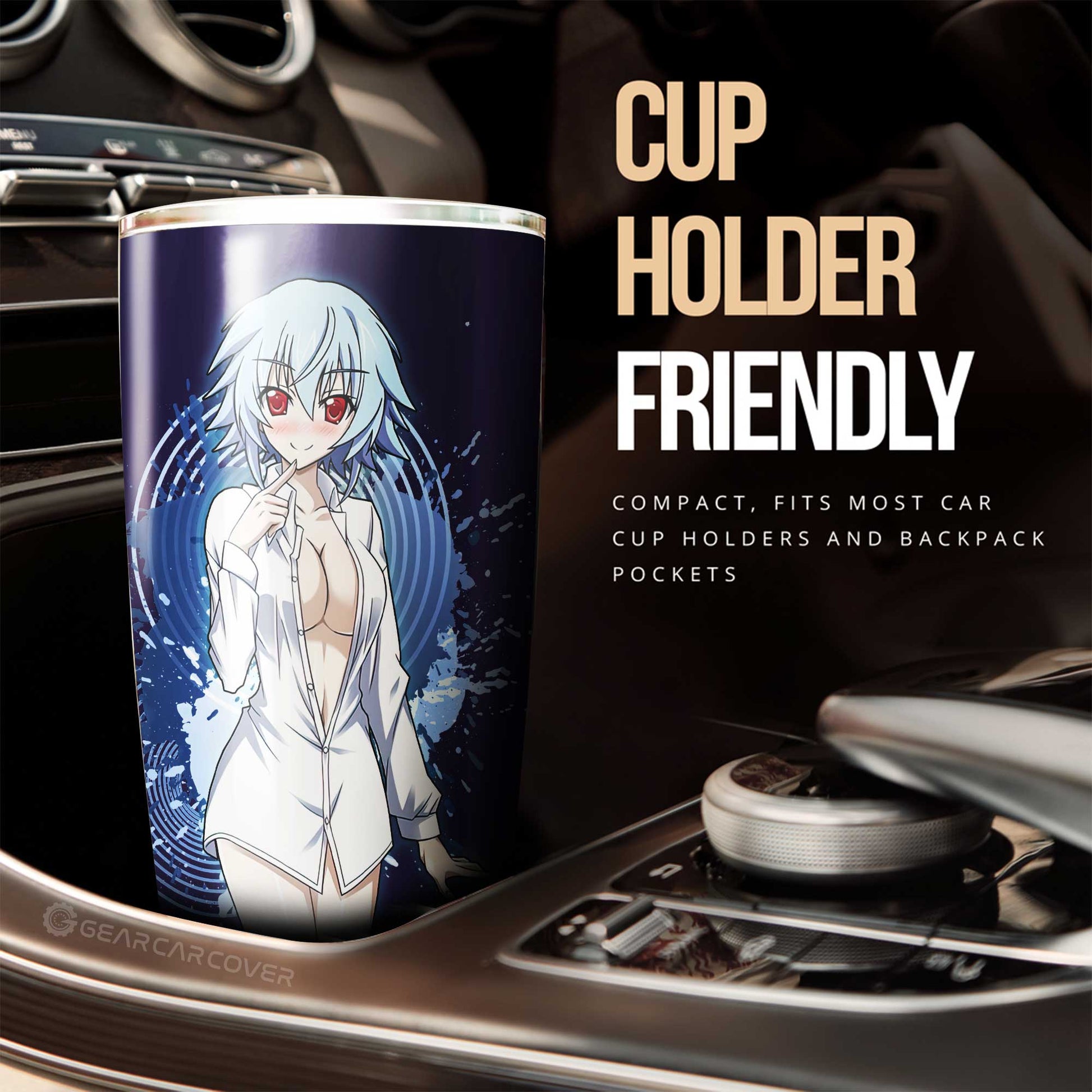 Tatenashi Sarashiki Tumbler Cup Custom Infinite Stratos Car Accessories - Gearcarcover - 2