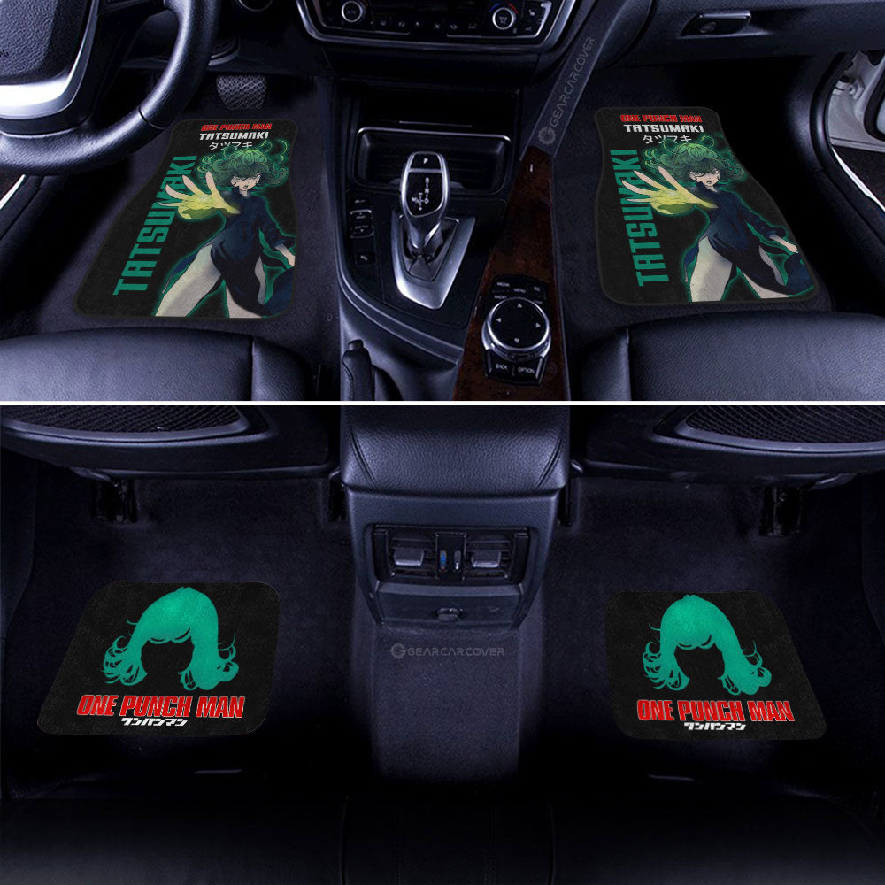 Tatsumaki Car Floor Mats Custom One Punch Man Anime Car Accessories - Gearcarcover - 3