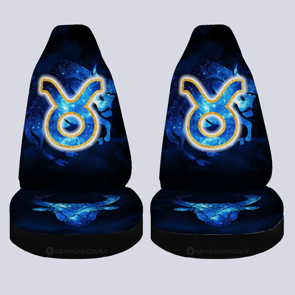 Taurus Car Seat Covers Custom Name Zodiac Car Accessories - Gearcarcover - 2