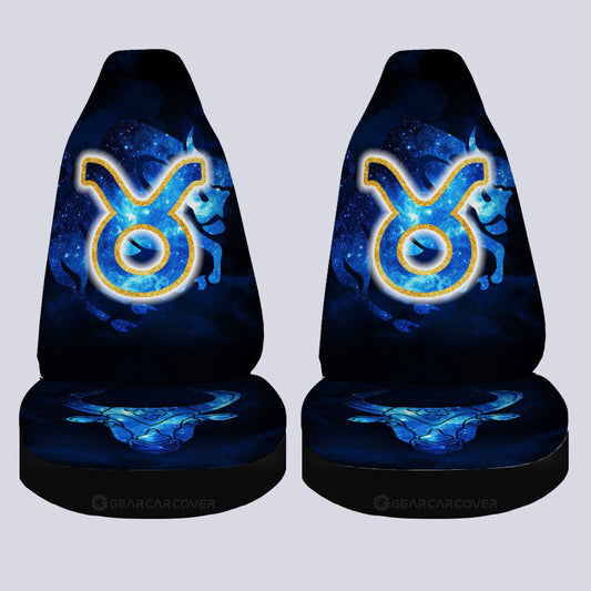 Taurus Car Seat Covers Custom Name Zodiac Car Accessories - Gearcarcover - 2
