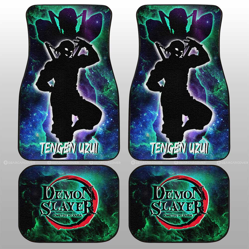 Tengen Uzui Car Floor Mats Custom Demon Slayer Anime - Gearcarcover - 1