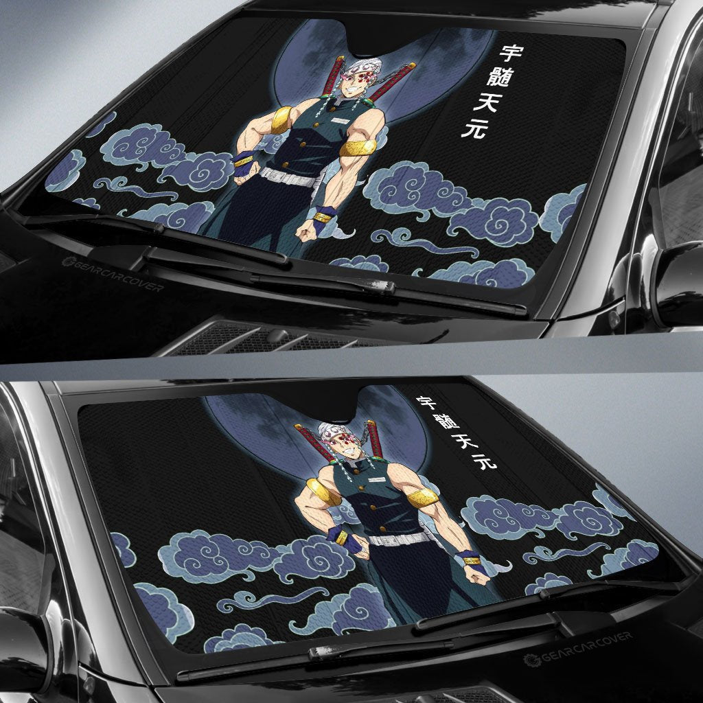 Tengen Uzui Car Sunshade Custom Demon Slayer Anime Car Accessories - Gearcarcover - 2