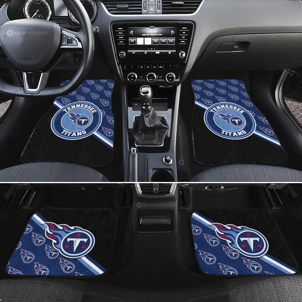 Tennessee Titans Car Floor Mats Custom Car Accessories For Fans - Gearcarcover - 2