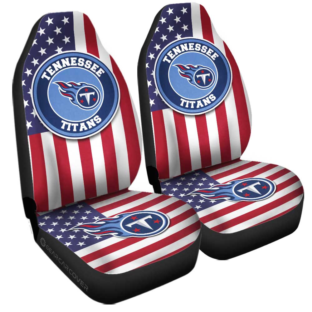 Tennessee Titans Car Seat Covers Custom Car Decor Accessories - Gearcarcover - 3