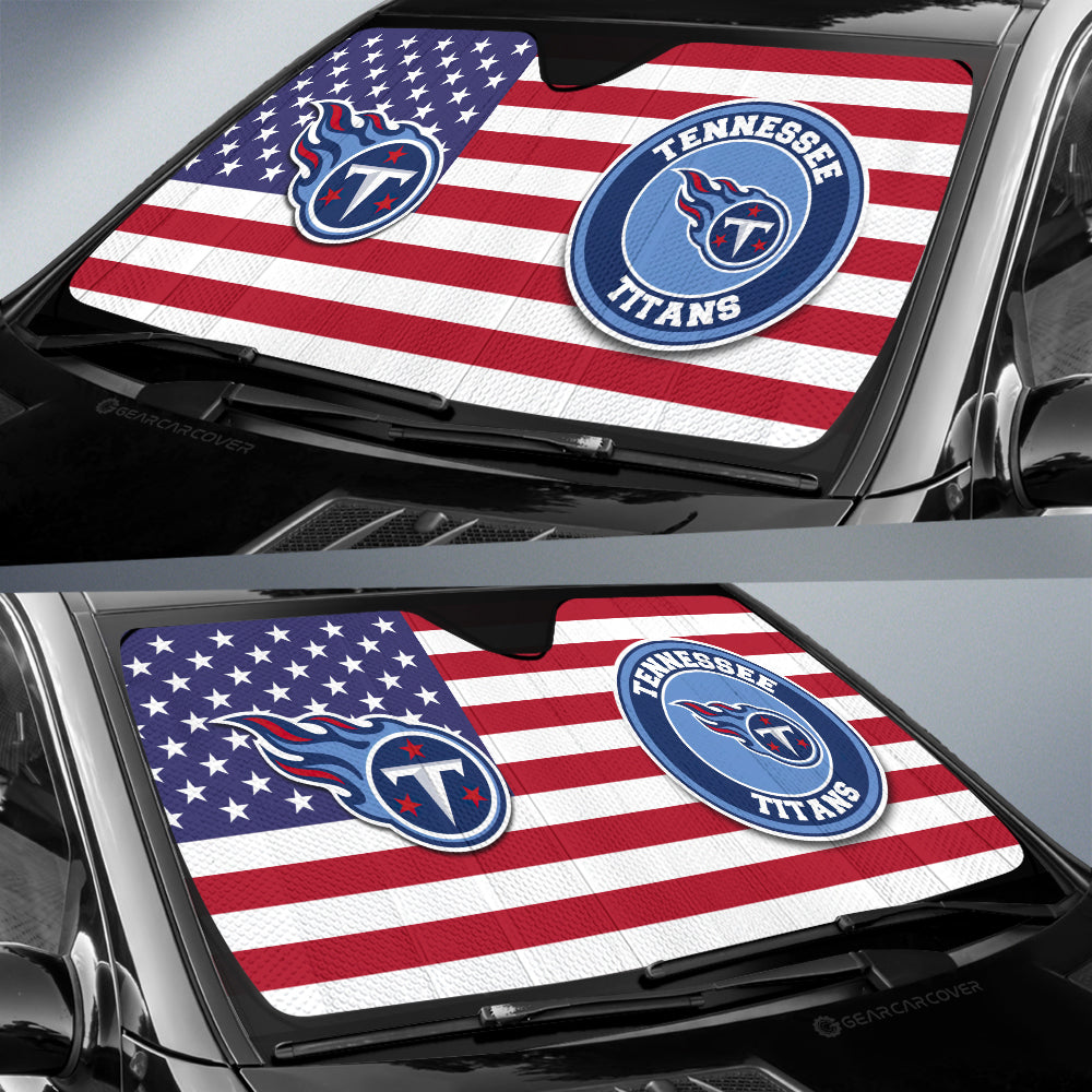 Tennessee Titans Car Sunshade Custom Car Decor Accessories - Gearcarcover - 2