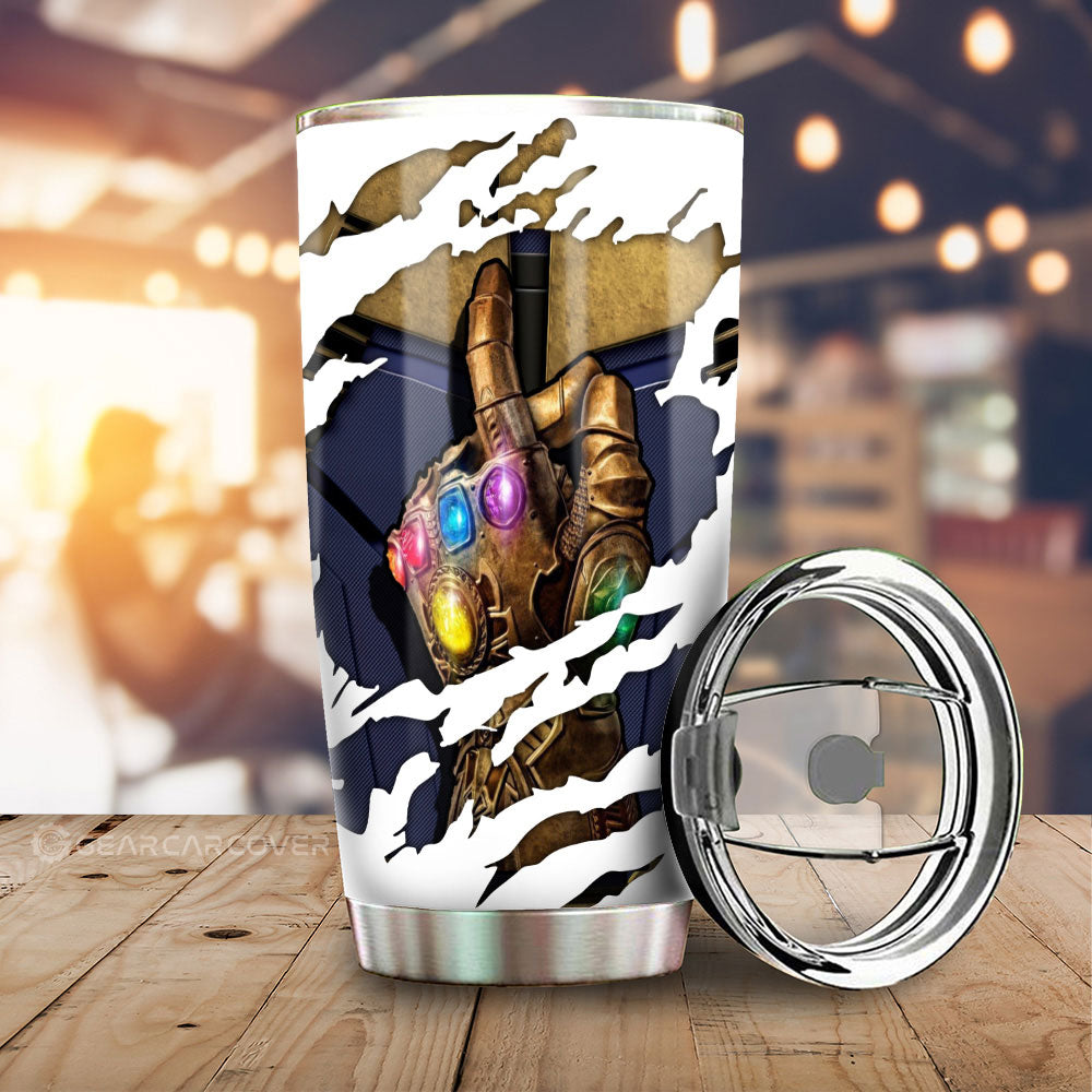 Thanos Tumbler Cup Custom Car Accessories - Gearcarcover - 3