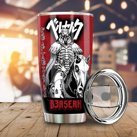 The Skull Knight Tumbler Cup Custom Berserk Anime Car Accessories - Gearcarcover - 2