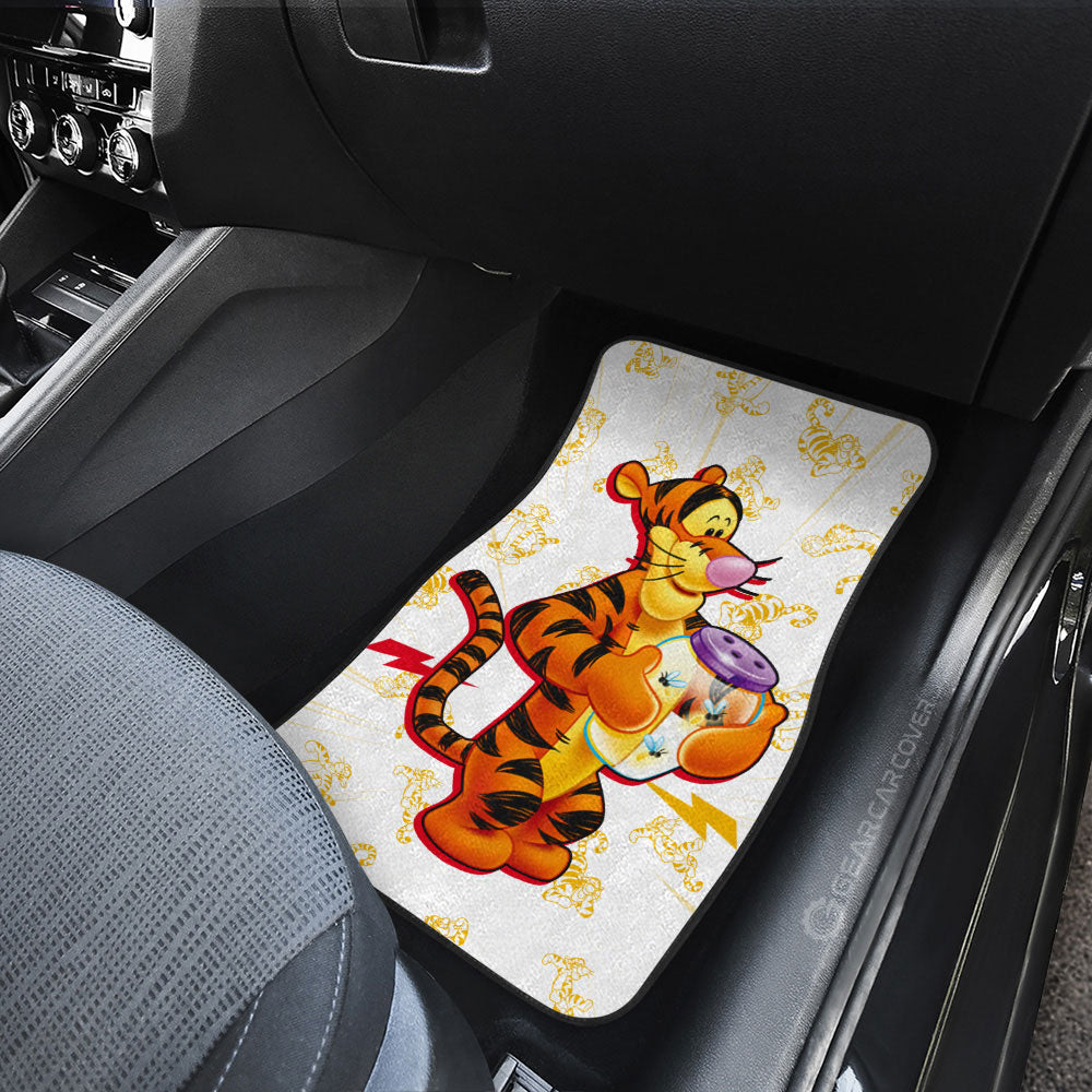 Tigger Car Floor Mats Custom Cartoon Car Accessories - Gearcarcover - 3
