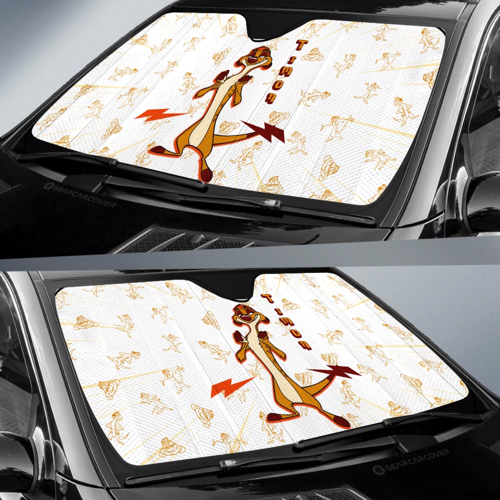 Timon Car Sunshade Custom Cartoon Car Accessories - Gearcarcover - 2