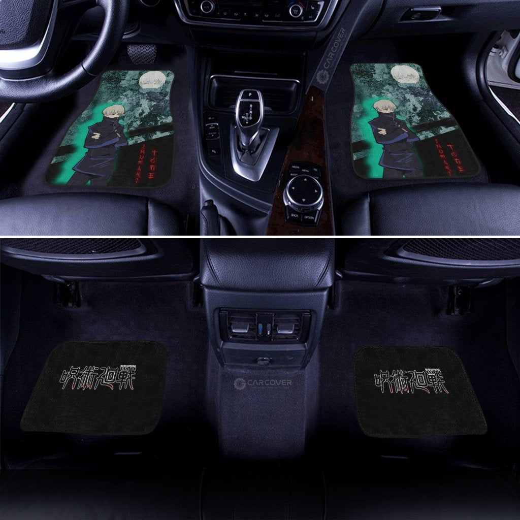 Toge Inumaki Car Floor Mats Custom Anime Jujutsu Kaisen Car Interior Accessories - Gearcarcover - 2