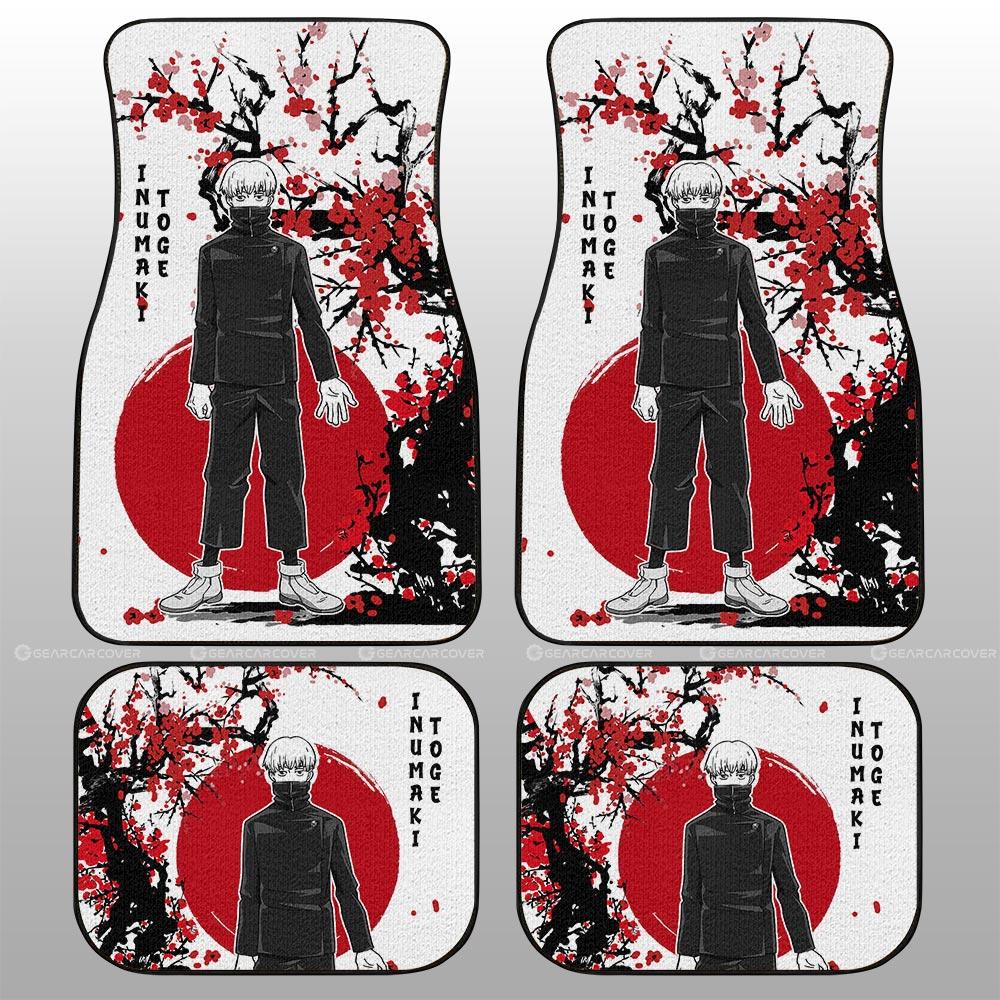 Toge Inumaki Car Floor Mats Custom Japan Style Jujutsu Kaisen Anime Car Accessories - Gearcarcover - 2