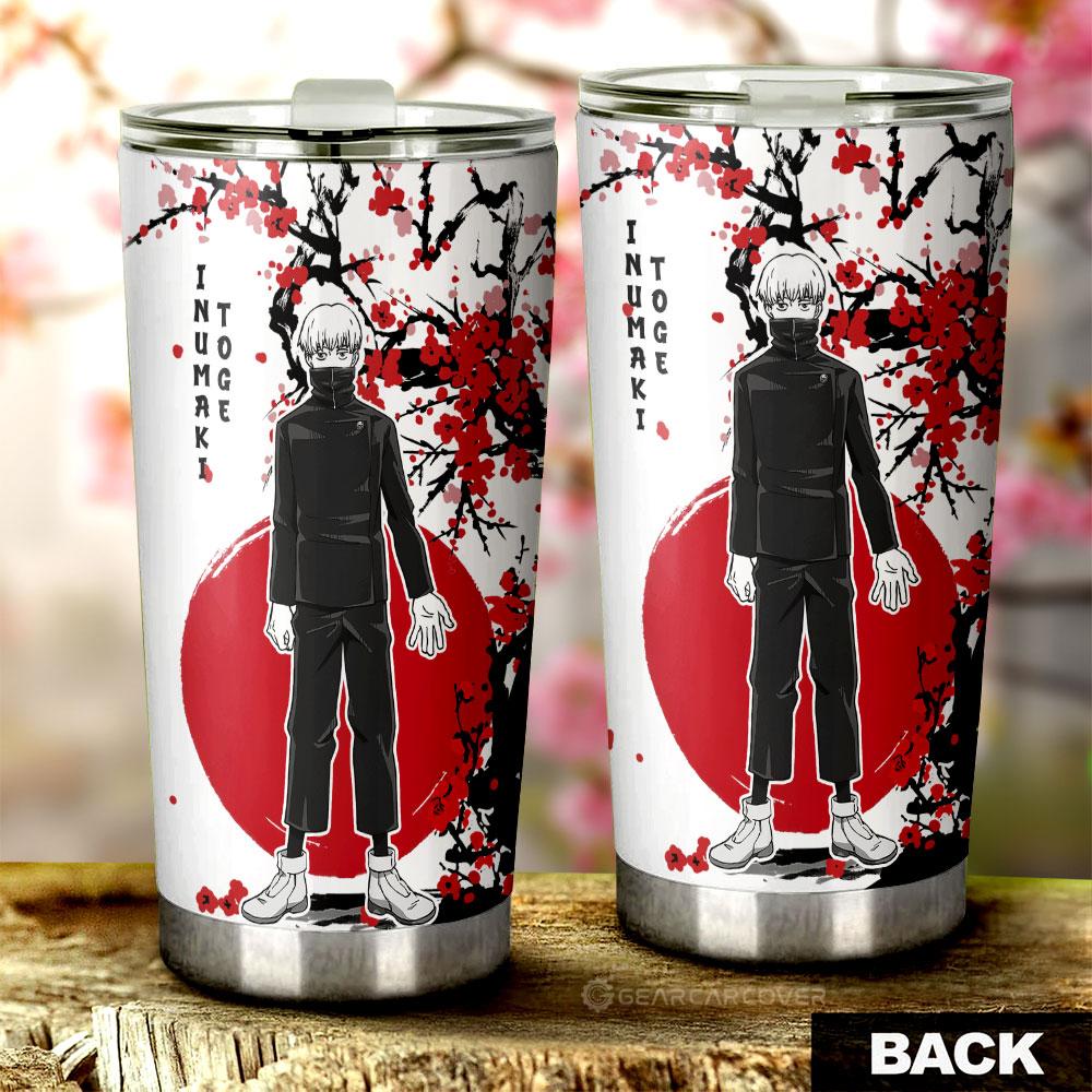 Toge Inumaki Tumbler Cup Custom Japan Style Jujutsu Kaisen Anime Car Accessories - Gearcarcover - 3