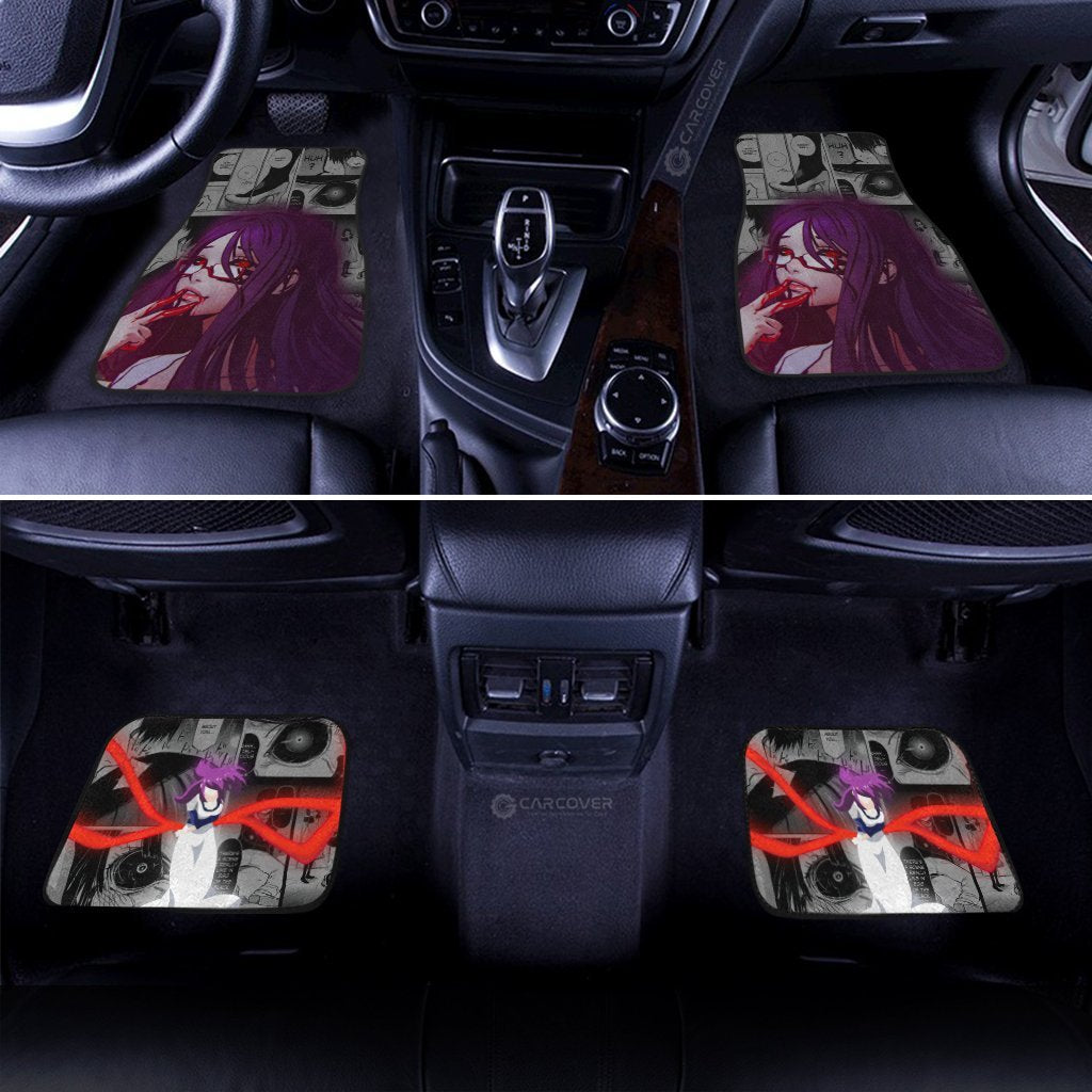 Tokyo Ghoul Rize Kamishiro Car Floor Mats Custom Anime Car Interior Accessories - Gearcarcover - 3