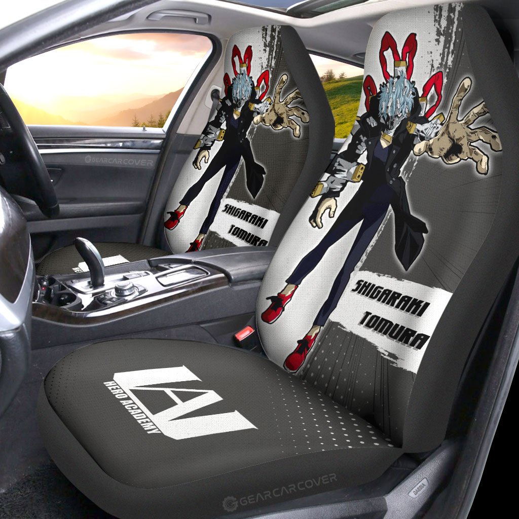 Tomura Shigaraki Car Seat Covers Custom For My Hero Academia Anime Fans - Gearcarcover - 2