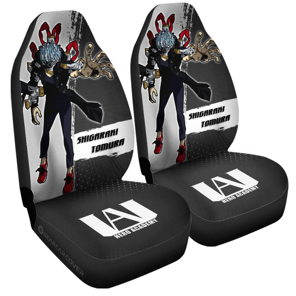 Tomura Shigaraki Car Seat Covers Custom For My Hero Academia Anime Fans - Gearcarcover - 3