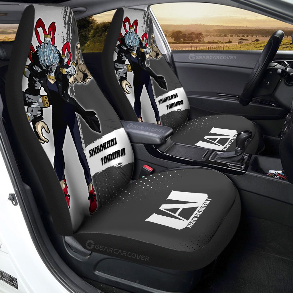 Tomura Shigaraki Car Seat Covers Custom For My Hero Academia Anime Fans - Gearcarcover - 1