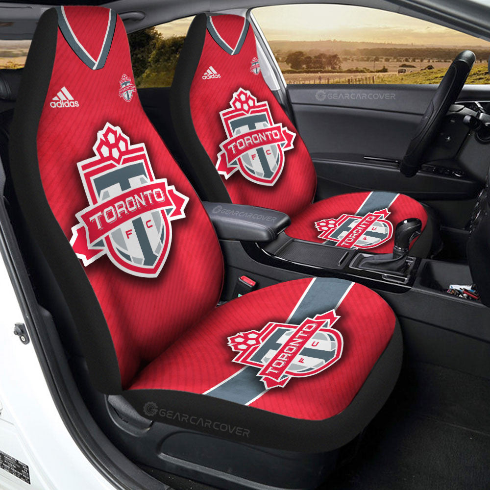 Toronto FC Car Seat Covers Custom Car Accessories For Fans - Gearcarcover - 3
