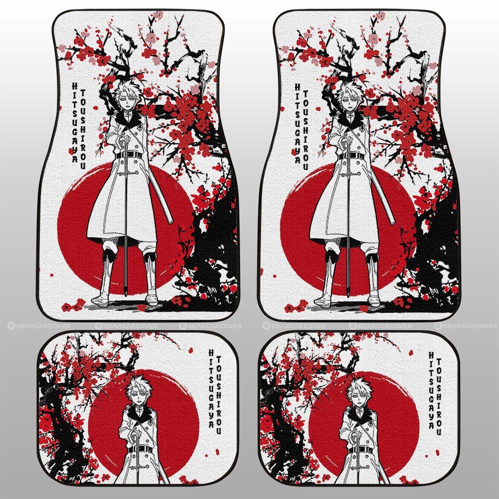 Toshiro Hitsugaya Car Floor Mats Custom Japan Style Anime Bleach Car Interior Accessories - Gearcarcover - 2