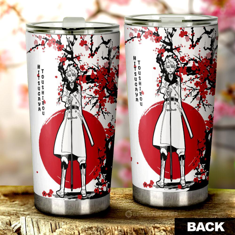 Toshiro Hitsugaya Tumbler Cup Custom Japan Style Anime Bleach Car Interior Accessories - Gearcarcover - 3