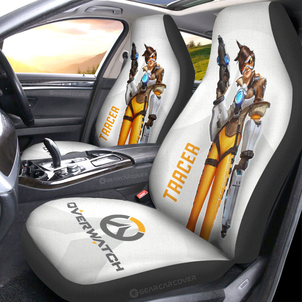 Tracer Car Seat Covers Custom Overwatch - Gearcarcover - 3