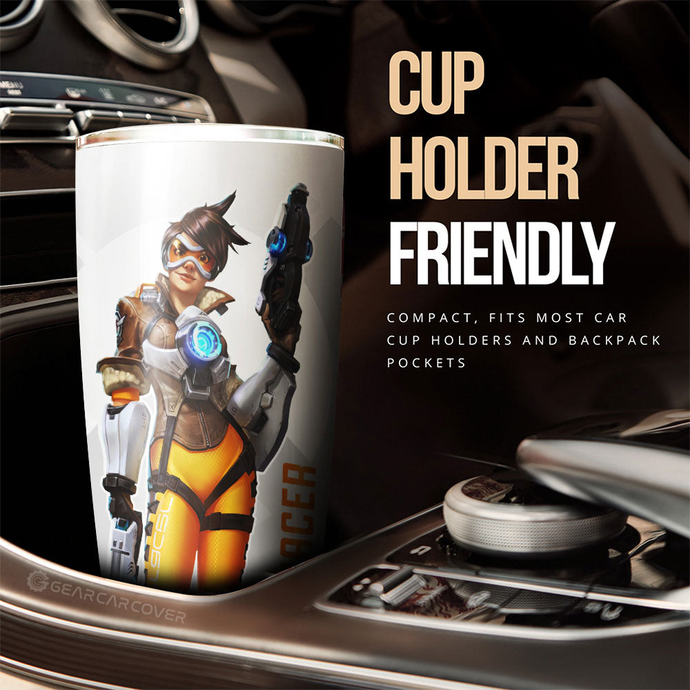 Tracer Tumbler Cup Custom Overwatch - Gearcarcover - 2